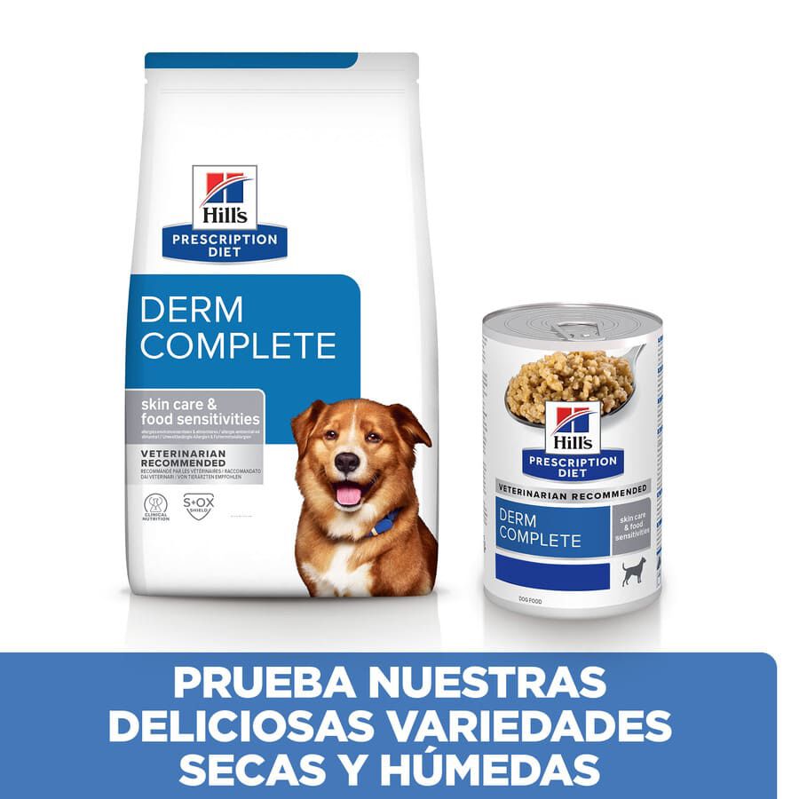 2 x 12 kg Hill's Prescription Diet Derm Complete pienso para perros &iexcl;Pack ahorro!, , large Imagen numero 7